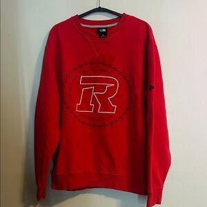 New Era Red Crewneck Men's Sweater